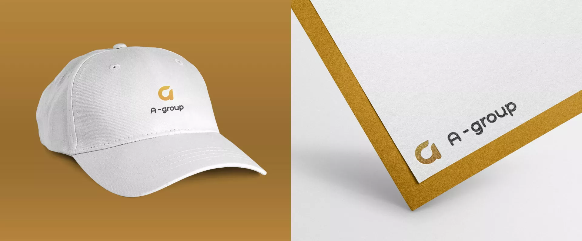 Разработка логотипа для компании «А-ГРУПП» в Далматово