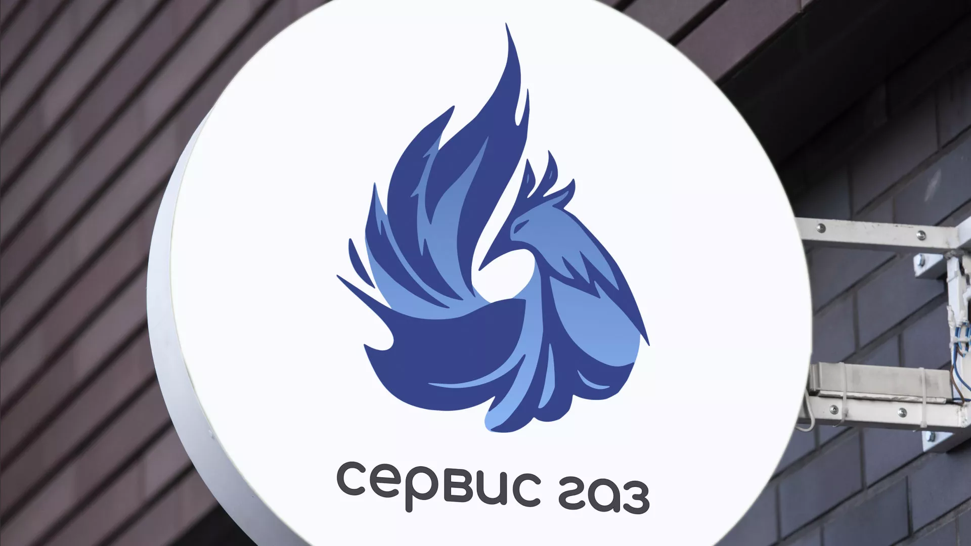 Создание логотипа «Сервис газ» в Далматово